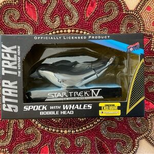 Star Trek IV Spock With Whales Bobble Head Convention Exclusive Rare New